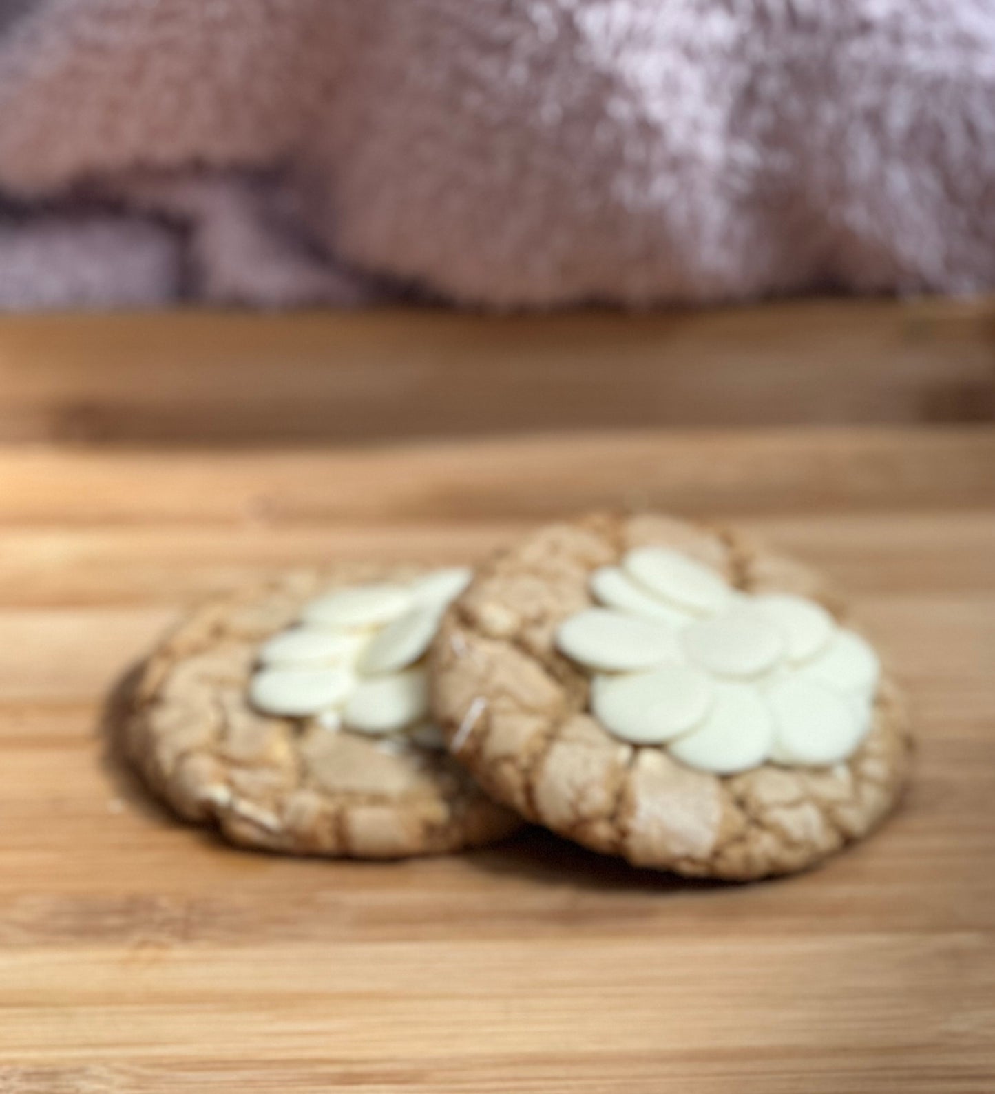 Milky Bar Button Cookie