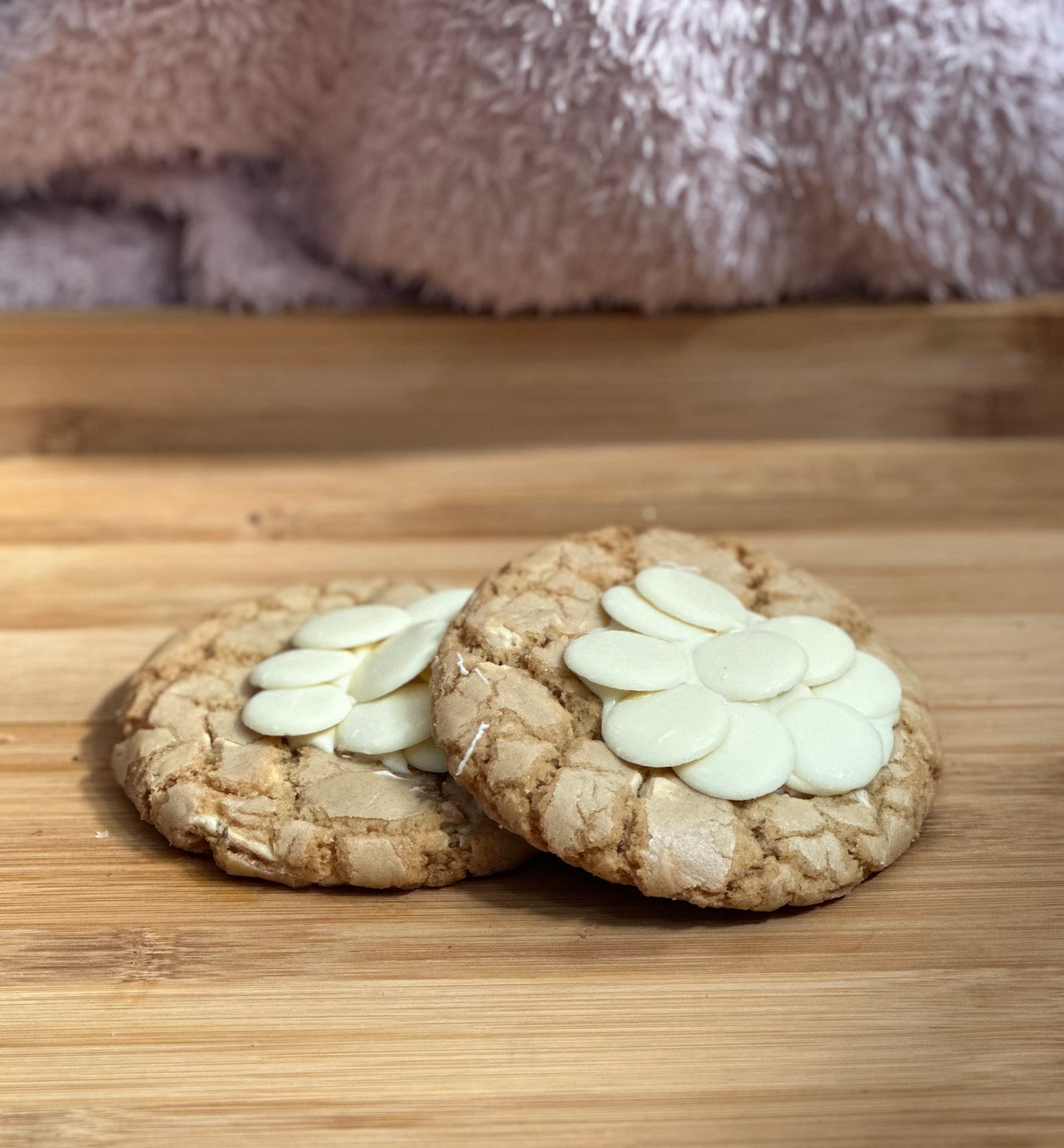 Milky Bar Button Cookie