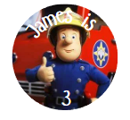 Fireman Sam Cupcake/Cookie Toppers